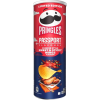 Чипсы Pringles Sweet & Sticky Wings сладкие крылышки, 165 г