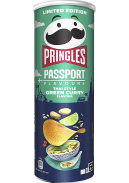 Чипсы Pringles Тайский зеленый карри, 165 г