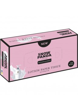 Серветки паперові Сніжна Панда Extra Care Lotion з лосьйоном, 90 шт (в асортименті)