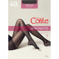 Колготки Conte Solo 40 Den Grafit, 3 размер 