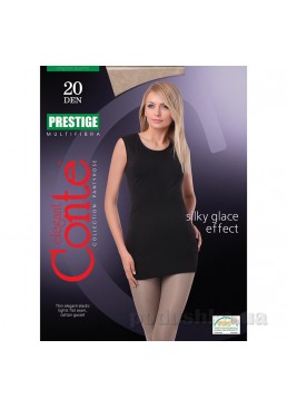  Колготки жіночі Conte Prestige 20 Den fumo, 2 розмір
