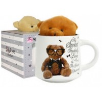 Чашка с игрушкой "Тедди", 300мл (040-01-102)