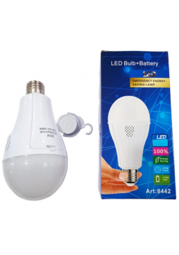 Акумуляторная энергосберегающая LED лампа фонарик 20W