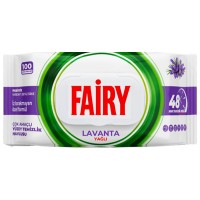 Вологі серветки для прибирання Fairy Лаванда, 100 шт