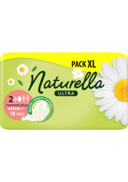 Гігієнічні прокладки Naturella Ultra Normal Plus, 18 шт (5 крапель)