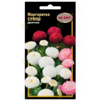 Семена цветов НК Элит Маргаритка смесь, 0.1 г