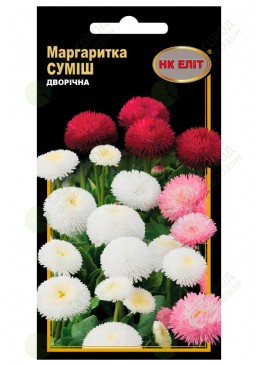 Семена цветов НК Элит Маргаритка смесь, 0.1 г