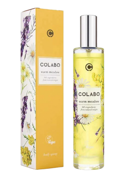 Парфюмированный спрей для тела Colabo Warm Meadow, 50 мл