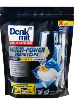 Капсули для посудомийних машин Denkmit Multi-Power Energy Caps, 30 шт