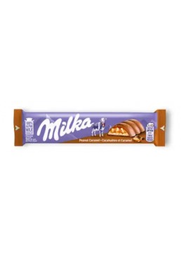 Шоколадный батончик Milka Peanut Caramel, 37 г