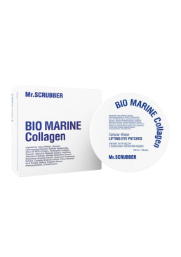 Ліфтинг патчі під очі Mr. Scrubber Bio Marine Collagen з колагеном і клітинною водою, 100 шт