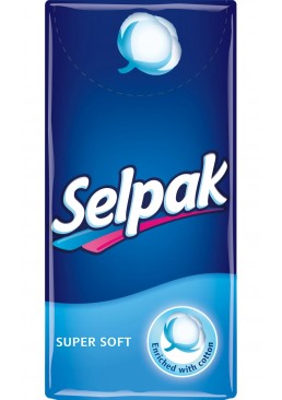 Хусточки носові Selpak Cotton, 1 шт