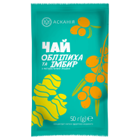Фруктово-медовий чай Асканія Обліпиха та Імбир, 50 г