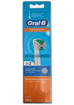 Змінні насадки для електричної зубної щітки ORAL-B Easy Clean, 2 шт