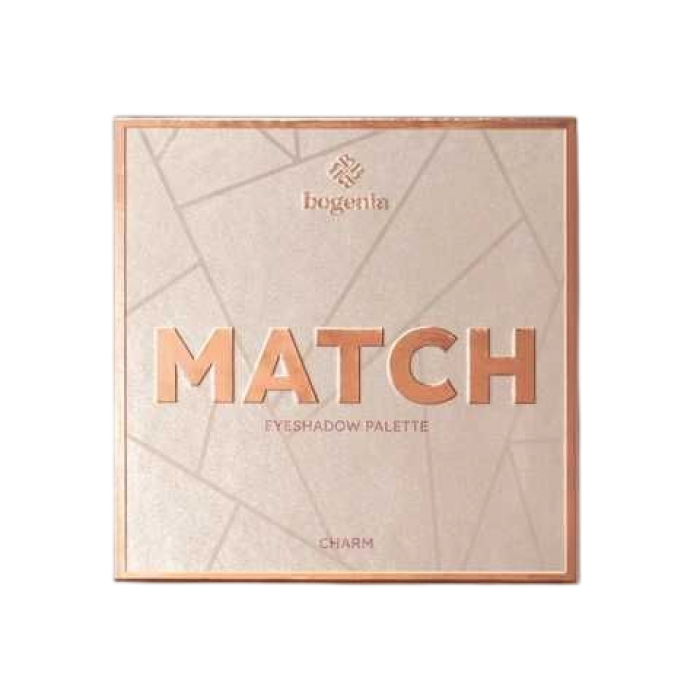 Палетка тіней для повік Bogeniа Match Charm BG 904/002, 9 кольорів (14.4 г) - 