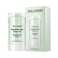 Парфюмированный дезодорант Hollyskin Prebiotic Deo. Green Tea женский с гиалуроновой кислотой и пребиотиками, 50 г
