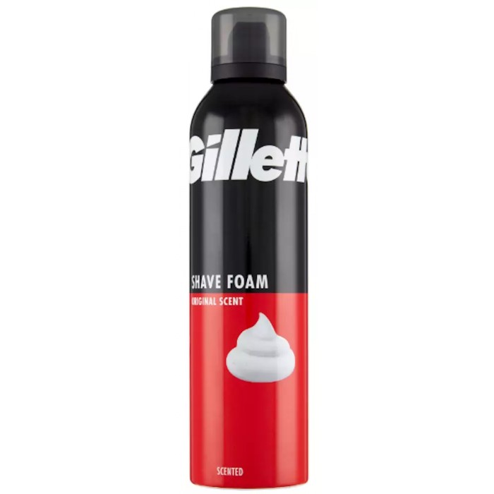 Пена для бритья Gillette Original Scent, 200 мл - 