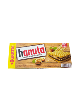 Вафли Ferrero Hanuta Haselnusse с фундуком, 242гр (11 шт)