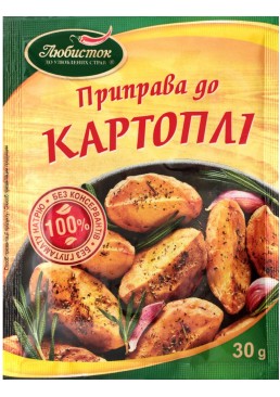 Приправа до картоплі Любисток, 30г