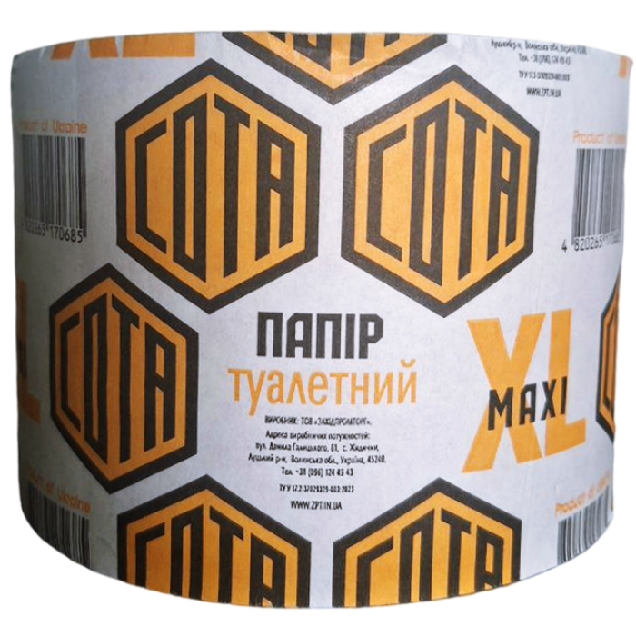 Туалетний папір СОТА Maxi L, 1 шт - 