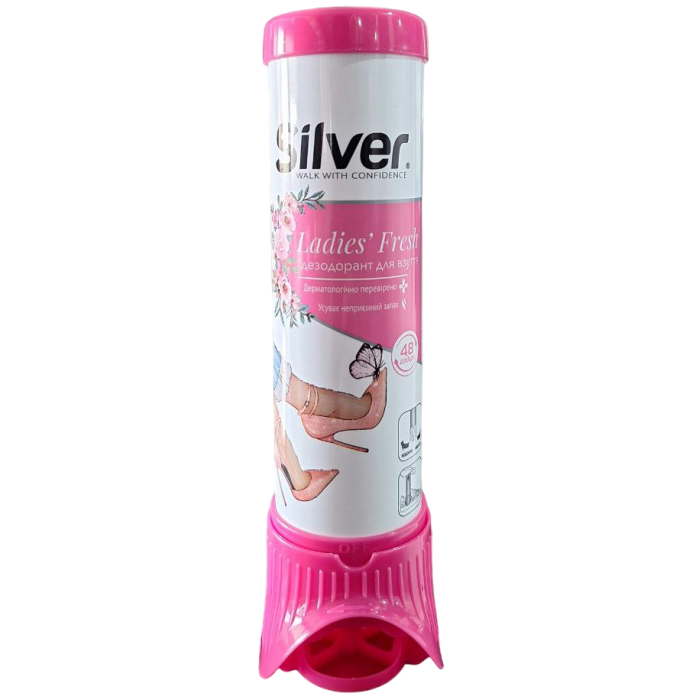Дезодорант для обуви Silver Ladies Fresh, 100 мл - 
