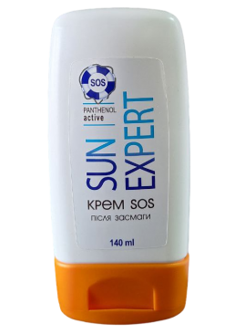 Крем SOS после загара Sun Expert, Panthenol-active, 140мл