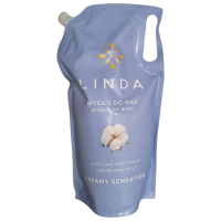 Жидкое крем-мыло Linda Хлопок (запаска), 1 л