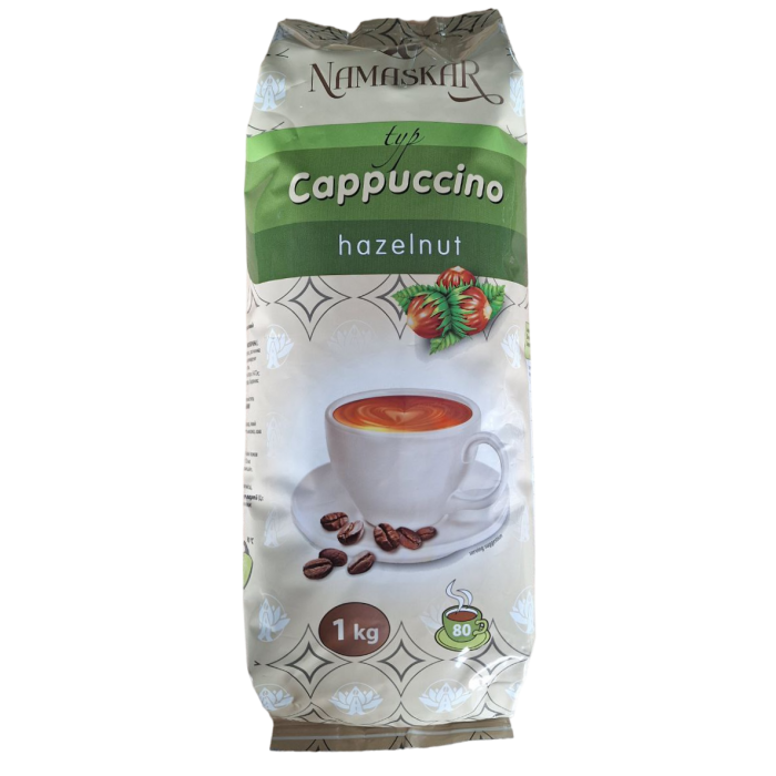 Капучино Namaskar Hazelnut с ореховым вкусом, 1 кг - 
