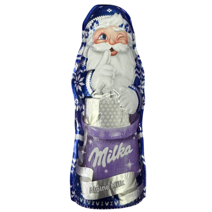Молочний Санта Milka Alpine Milk, 90 г - 