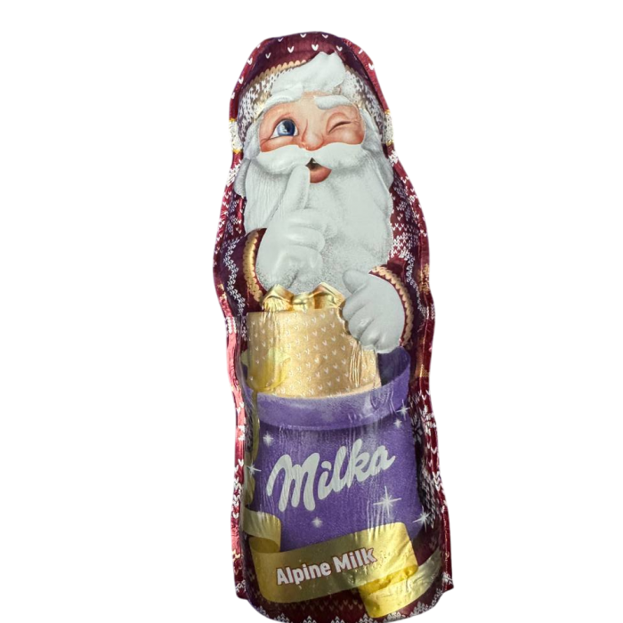 Молочний Санта Milka Alpine Milk, 90 г - 