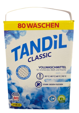 Пральний порошок Tandil Classic Vollwaschmittel 5,2 кг (80 прань) 