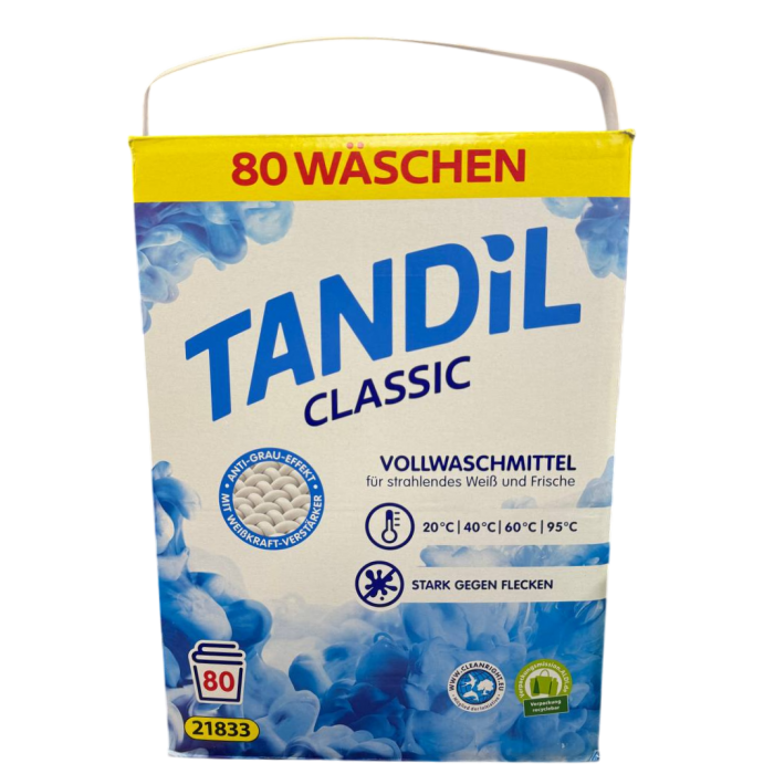 Пральний порошок Tandil Classic Vollwaschmittel 5,2 кг (80 прань) - 