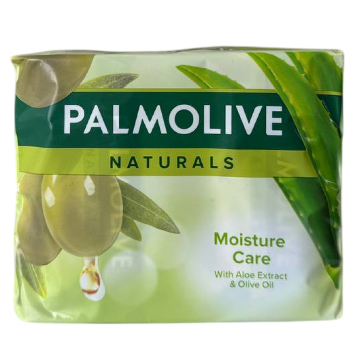 Тверде мило Palmolive Naturals з екстрактом алое та оливковою олією, 4х90г - 