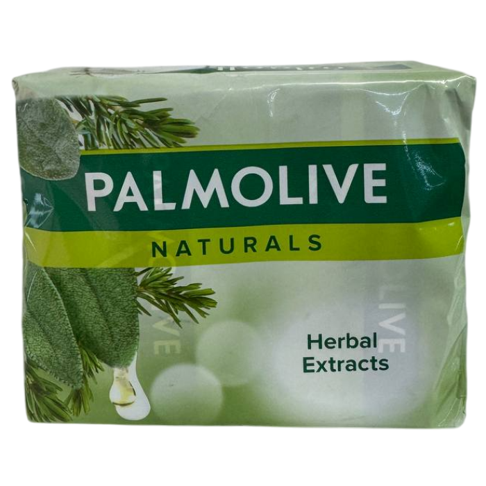 Твёрдое мыло Palmolive Naturals с растительным экстрактом, 4х90г - 