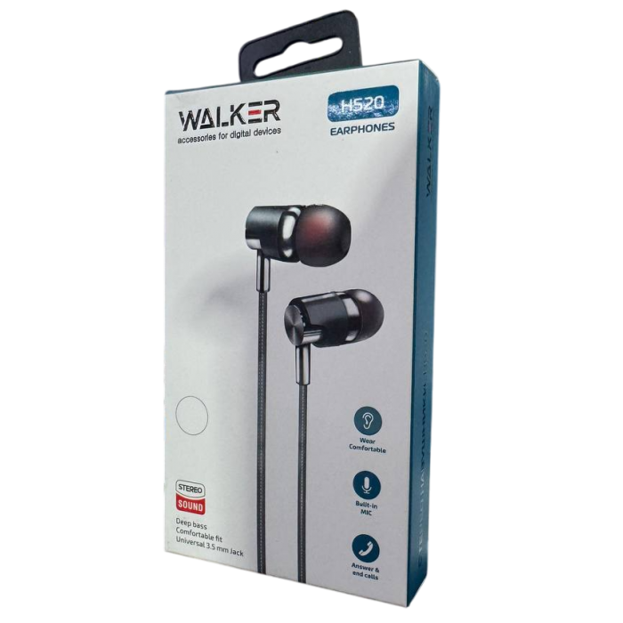 Навушники WALKER H520 black - 