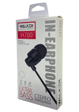 Наушники WALKER H700 black