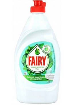Засіб для миття посуду Fairy м'ята, 430 мл