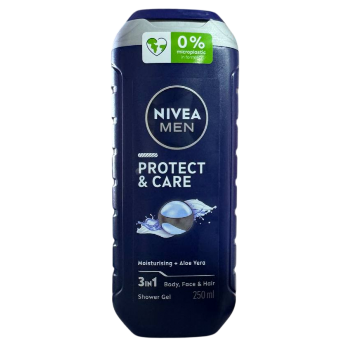 Гель для душу Nivea Men Protect & Care 3in1, 250 мл - 