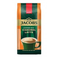 Напиток кофейный Jacobs Caramel latte 3 в1 растворимый, 450 г