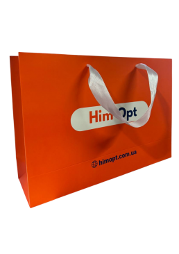 Фирменный пакет HimOpt, 34х24х10 см