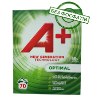 Стиральный порошок A+ Optimal универсальный, 4.2 кг (70 стирок)