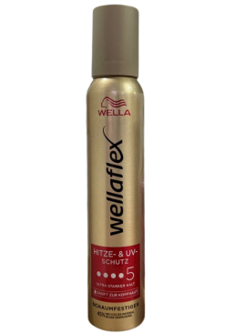 Мус для волосся Wellaflex Hitze- & UV-Schutz №5 захист від спеки та ультрафіолету, 200 мл