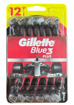 Чоловічі бритви Gillette Blue3 Comfort, 12 шт