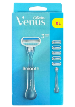 Бритва Venus Smooth з 5 змінними картриджами 