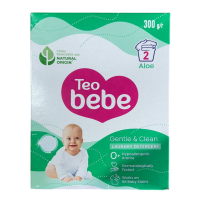 Дитячий пральний порошок Teo Bebe Gentle & Clean Aloe, 300 г (2 стирки)