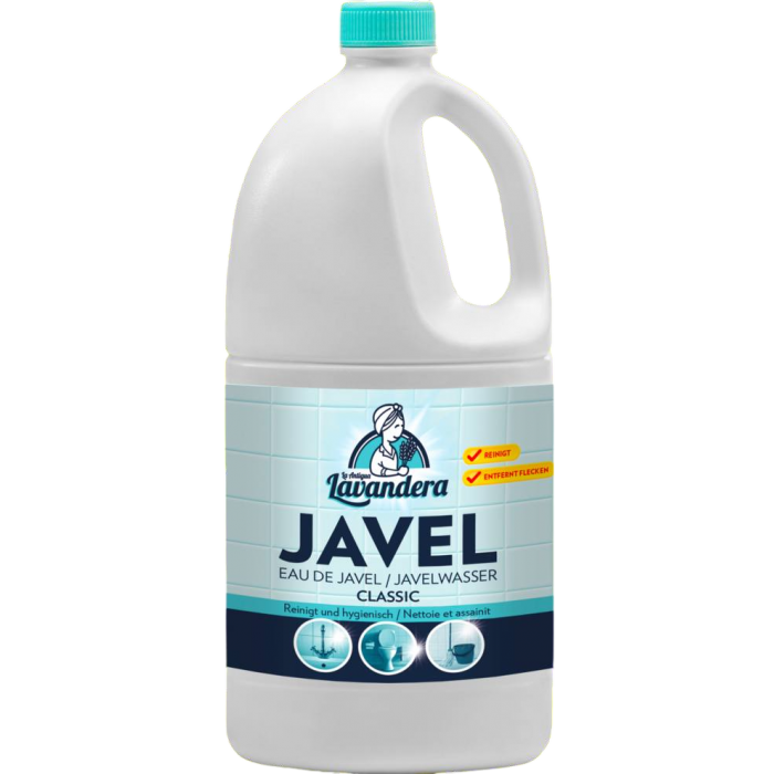Универсальный дезинфектор Lavandera Javel Classic для мытья различных поверхностей, 2 л - 