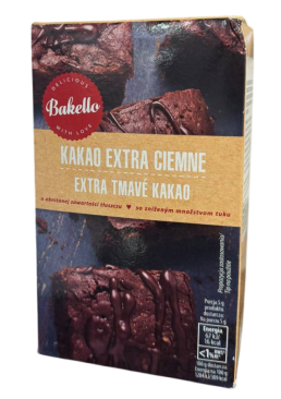 Натуральное какао  Bacello Extra Ciemne, 200 г