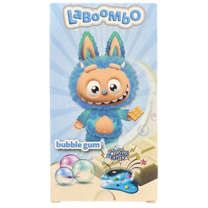 Шоколад Laboombo Bubble Gum & Popping Candy, 75 г - 