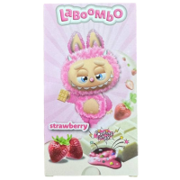 Шоколад Laboombo Chocolate Strawberry & Popping Candy, 75 г