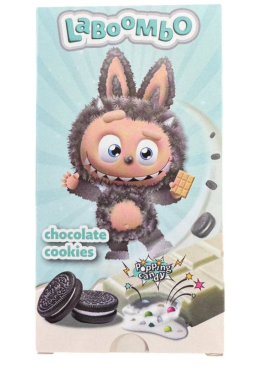 Шоколад Laboombo Chocolate Cookies & Popping Candy, 75 г